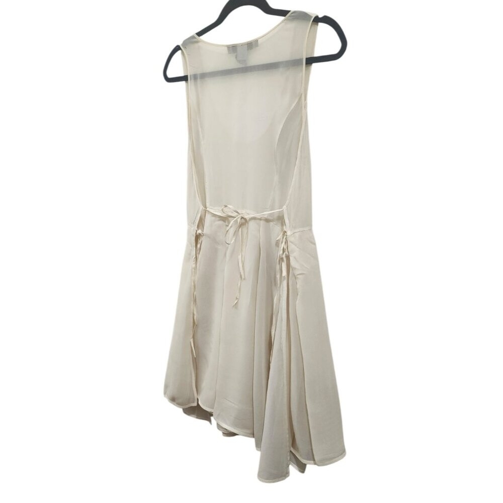 Morgane Le Fay Ruslan dress Ivory silk chiffon Size S - Picture 6 of 12